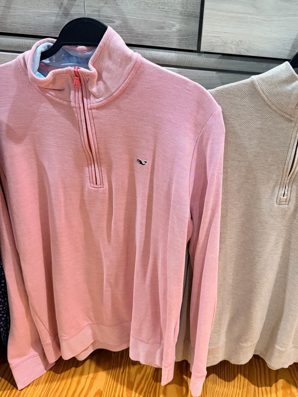Vineyard Vines - Men's Half-Zip Sweater - Pink